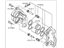 Nissan 41001-3JA0C CALIPER Assembly-Front RH,W/O Pad & SHIM