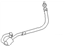 Nissan 92481-1E411 Hose Flex Low