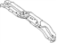 Nissan 74540-7S230 Member-Cross,Rear Seat
