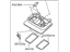 Nissan 26430-1A63B Map Lamp Assy