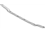 Nissan 66830-2S400 Sealing Rubber-COWL Top