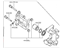 Nissan 44001-9N00B CALIPER Assembly-Rear RH,W/O Pads Or SHIMS