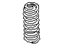 Nissan 55020-P9015 Spring Rear Suspension