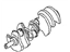 Nissan 12200-EZ30A CRANKSHAFT Assembly