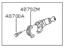 Nissan D8700-0Z800 Lock Set-Steering