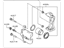 Nissan 41001-3U80B CALIPER Assembly-Front RH, W/O Pads Or SHIMS