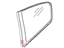 Nissan 83306-JB100 Glass Assy-Side Window,RH