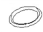 Nissan 54034-8J001 Rear Spring Seat-Rubber