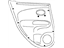 Nissan 82900-1AA0A Finisher Assy-Rear Door,RH