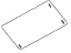Nissan 73610-3LN0A Glass Assy-Sunroof