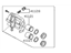 Nissan 41011-ZC60A CALIPER Assembly-Front LH, W/O Pads Or SHIMS