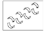 Nissan A2208-1MR0A Bearing Set-Crankshaft