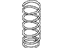 Nissan 55020-01A00 Spring Rear Suspension