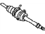 Nissan 39100-3NT0A Shaft Assy-Front Drive,RH